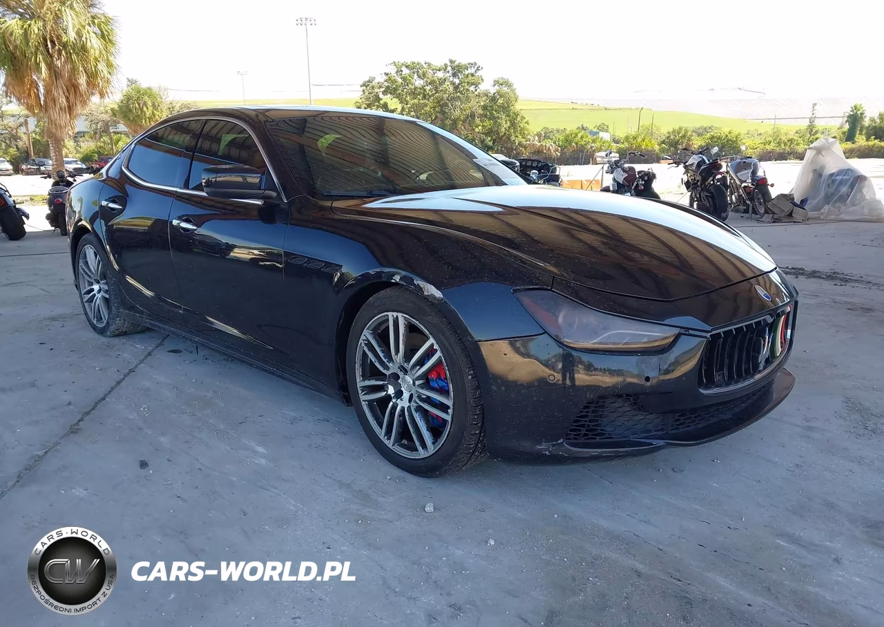 2014 Maserati Ghibli S Q4 VIN:ZAM57RTA3E1091532 - 1