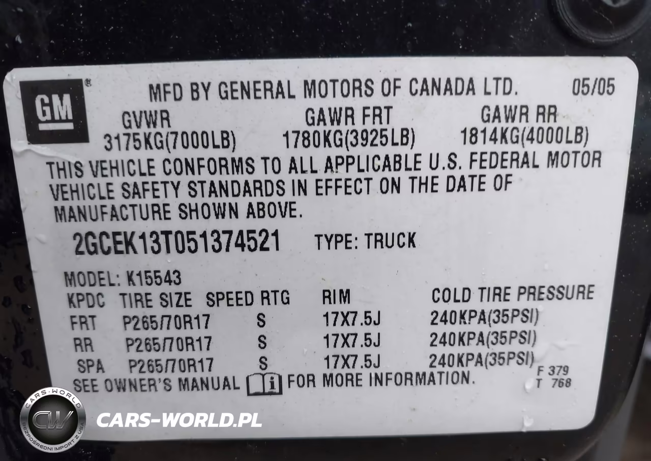 2005 Chevrolet Silverado 1500 Z71 VIN:2GCEK13T051374521 - 9