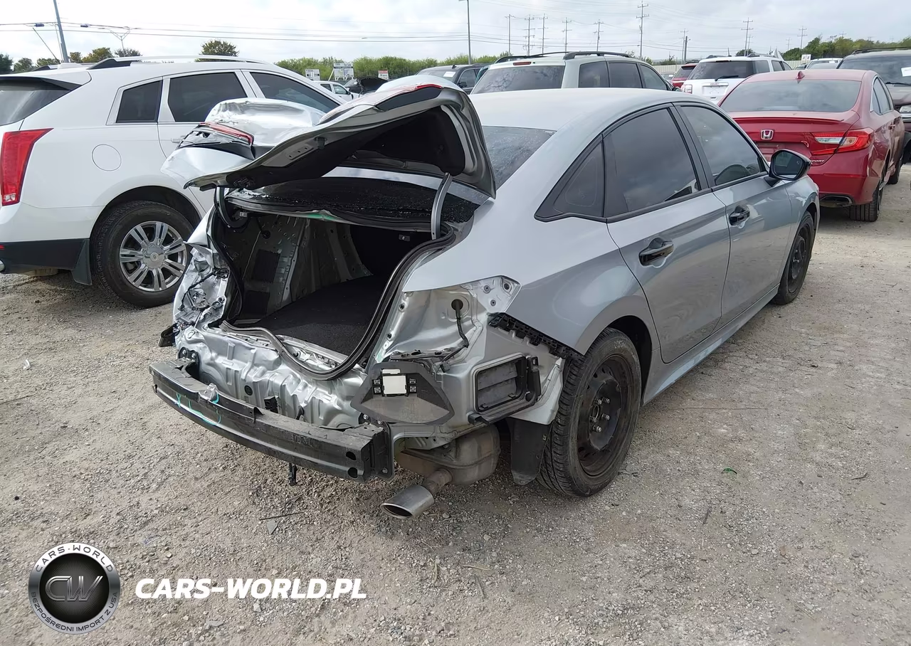2025 Honda Civic Sport VIN:2HGFE2F55SH527851 - 4