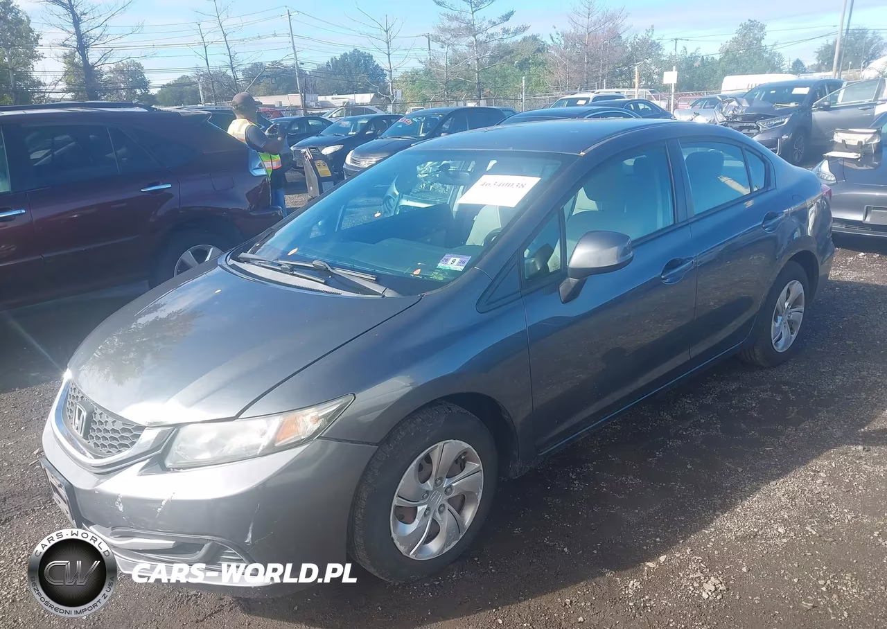 2013 Honda Civic Lx VIN:2HGFB2F58DH579549 - 2