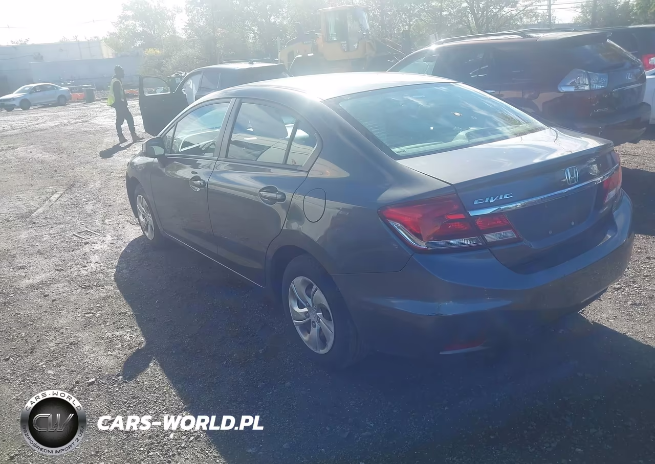 2013 Honda Civic Lx VIN:2HGFB2F58DH579549 - 3