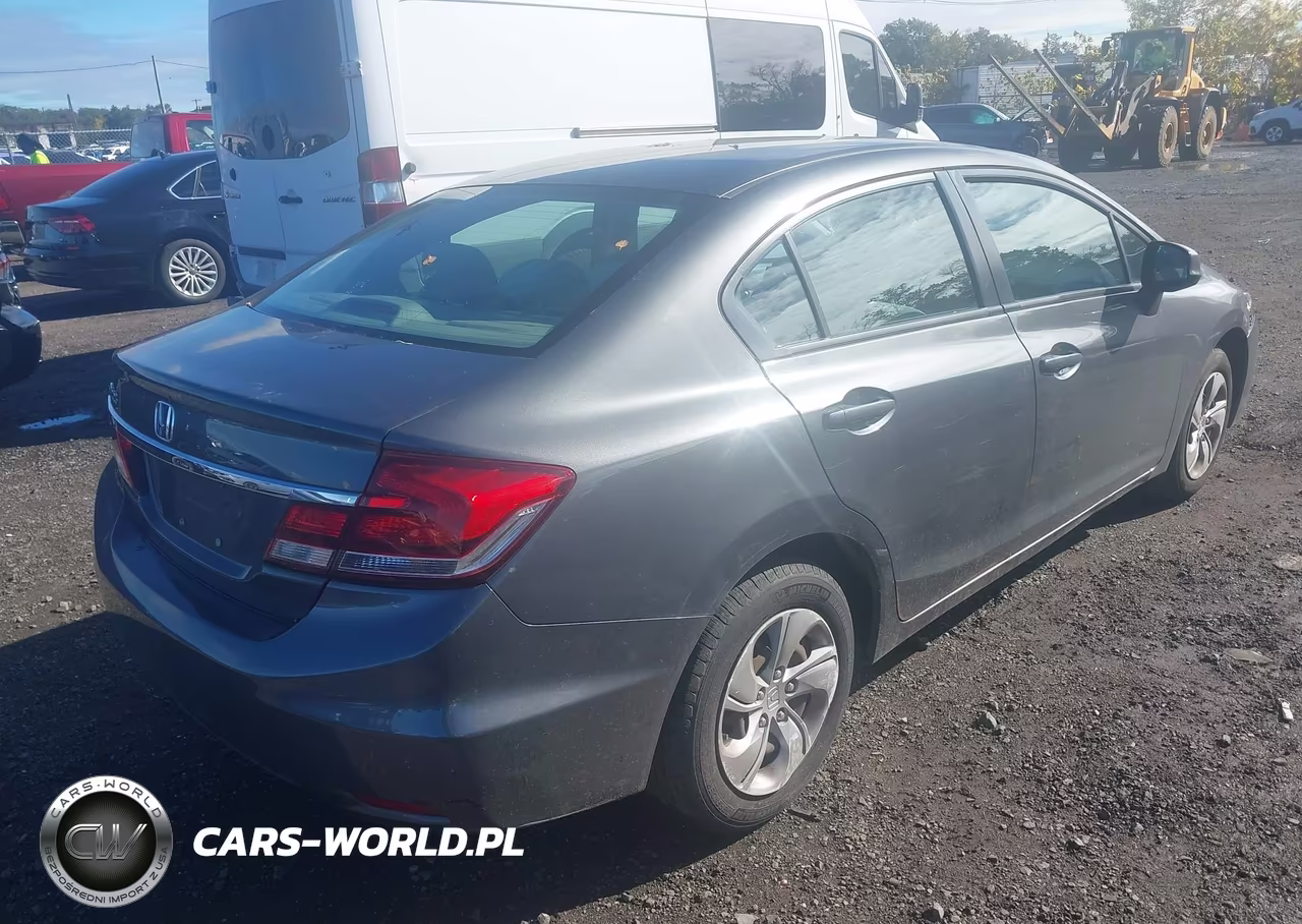 2013 Honda Civic Lx VIN:2HGFB2F58DH579549 - 4