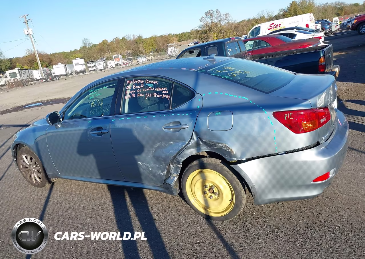 2007 Lexus Is 250 VIN:JTHCK262775010340 - 15