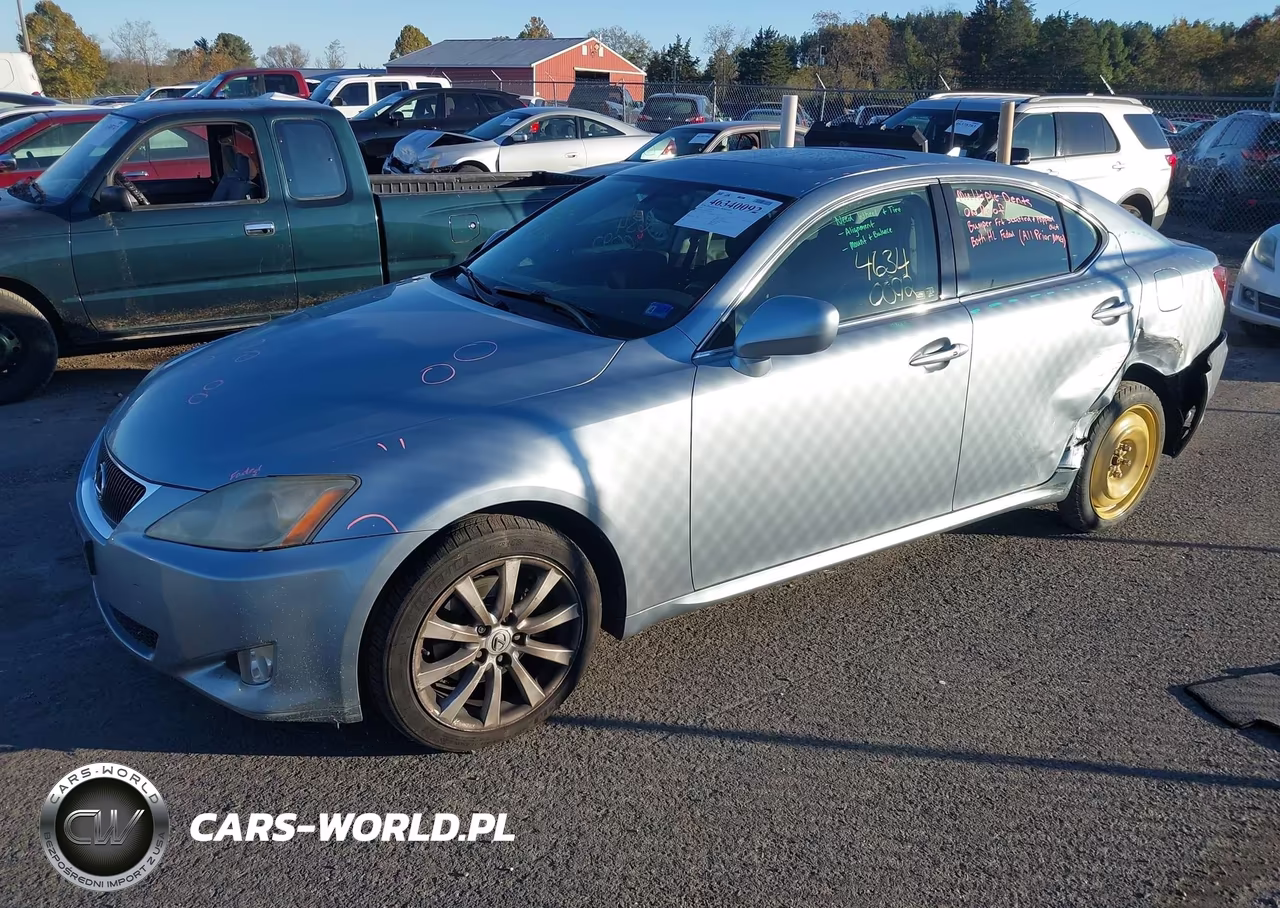2007 Lexus Is 250 VIN:JTHCK262775010340 - 2