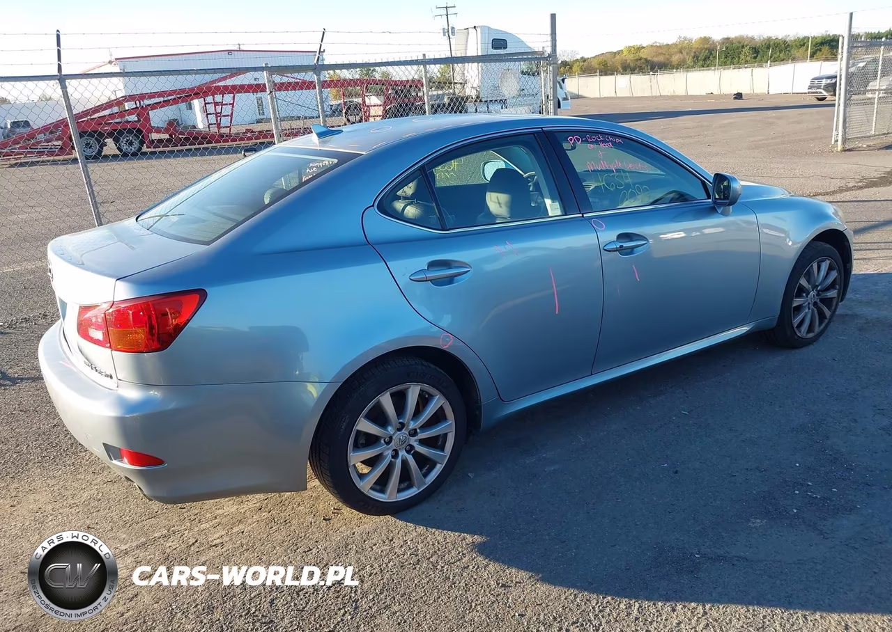 2007 Lexus Is 250 VIN:JTHCK262775010340 - 4