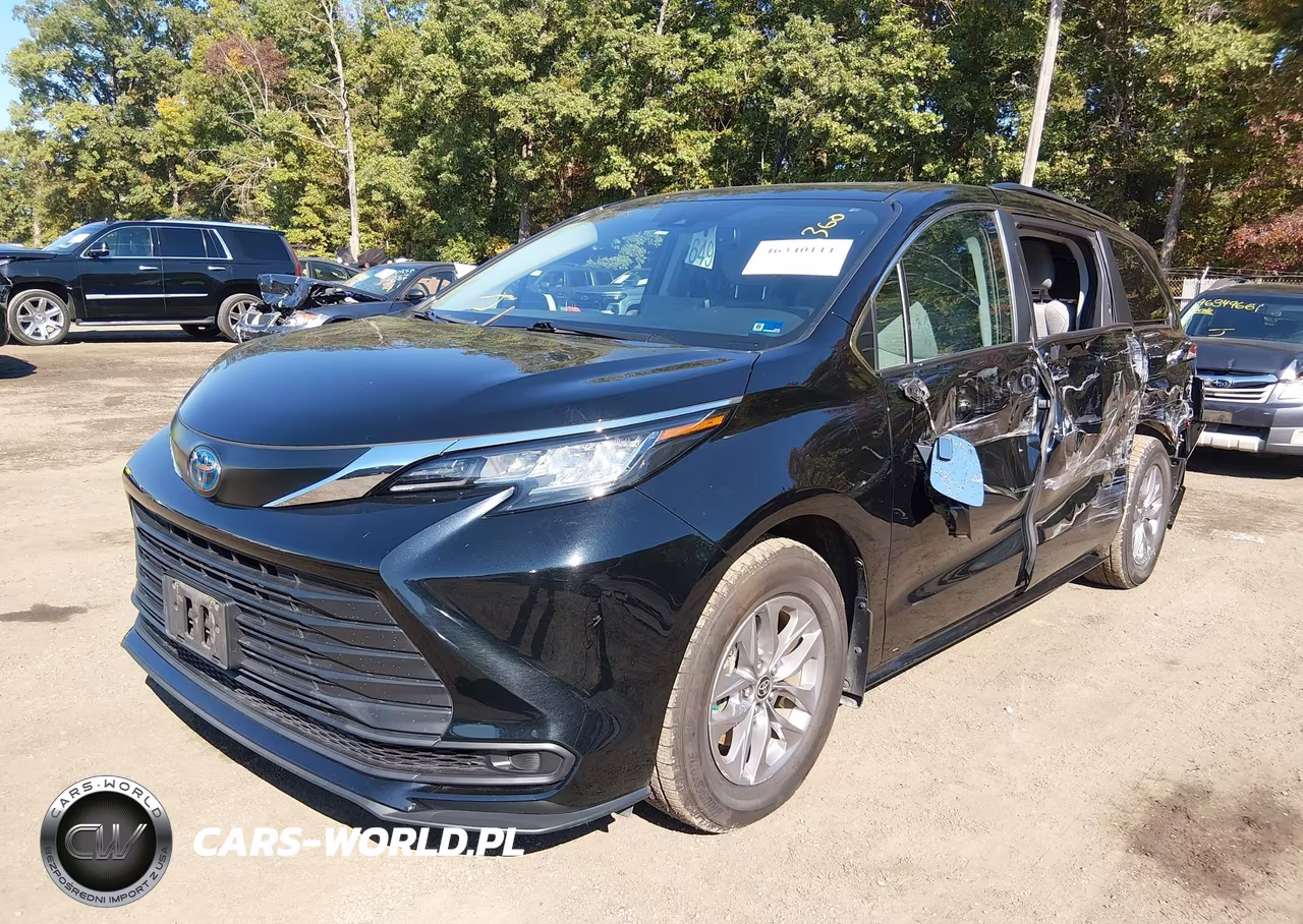 2023 Toyota Sienna Le VIN:5TDBRKEC4PS164923 - 2