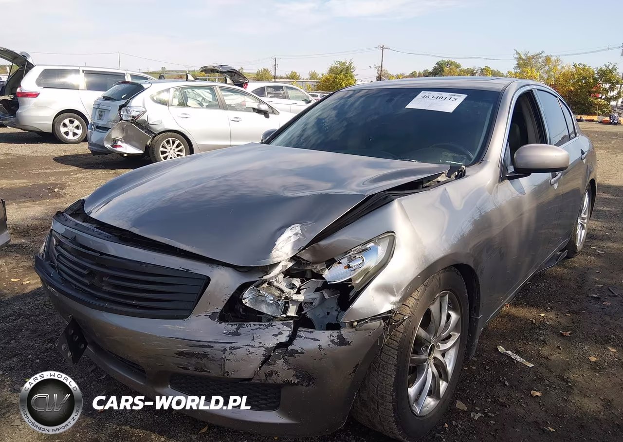 2008 Infiniti G35X VIN:JNKBV61F38M261531 - 2