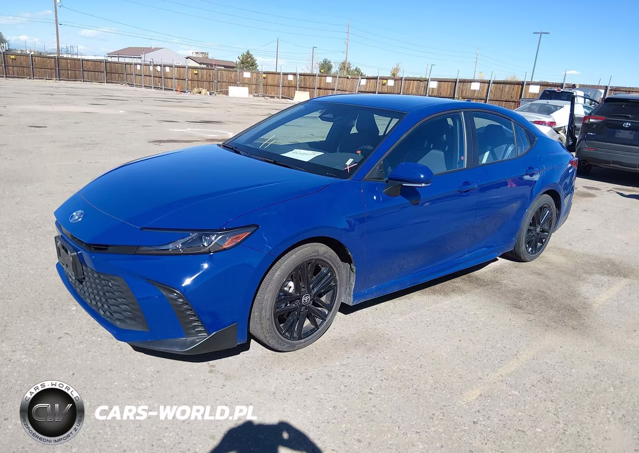 2026 Toyota Camry Se VIN:4T1DAACK3TU336624 - 2