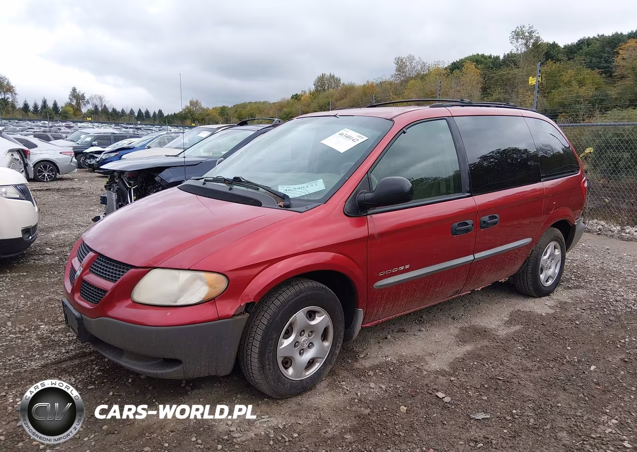 2001 Dodge Caravan Se VIN:1B4GP25G31B100883 - 2