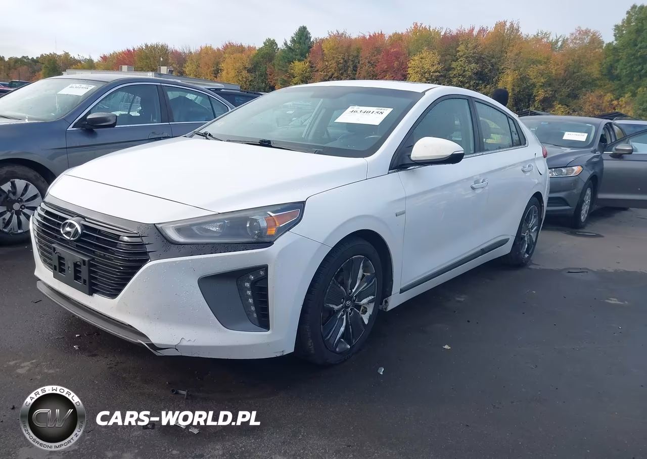 2017 Hyundai Ioniq Hybrid Limited VIN:KMHC85LC8HU053134 - 2