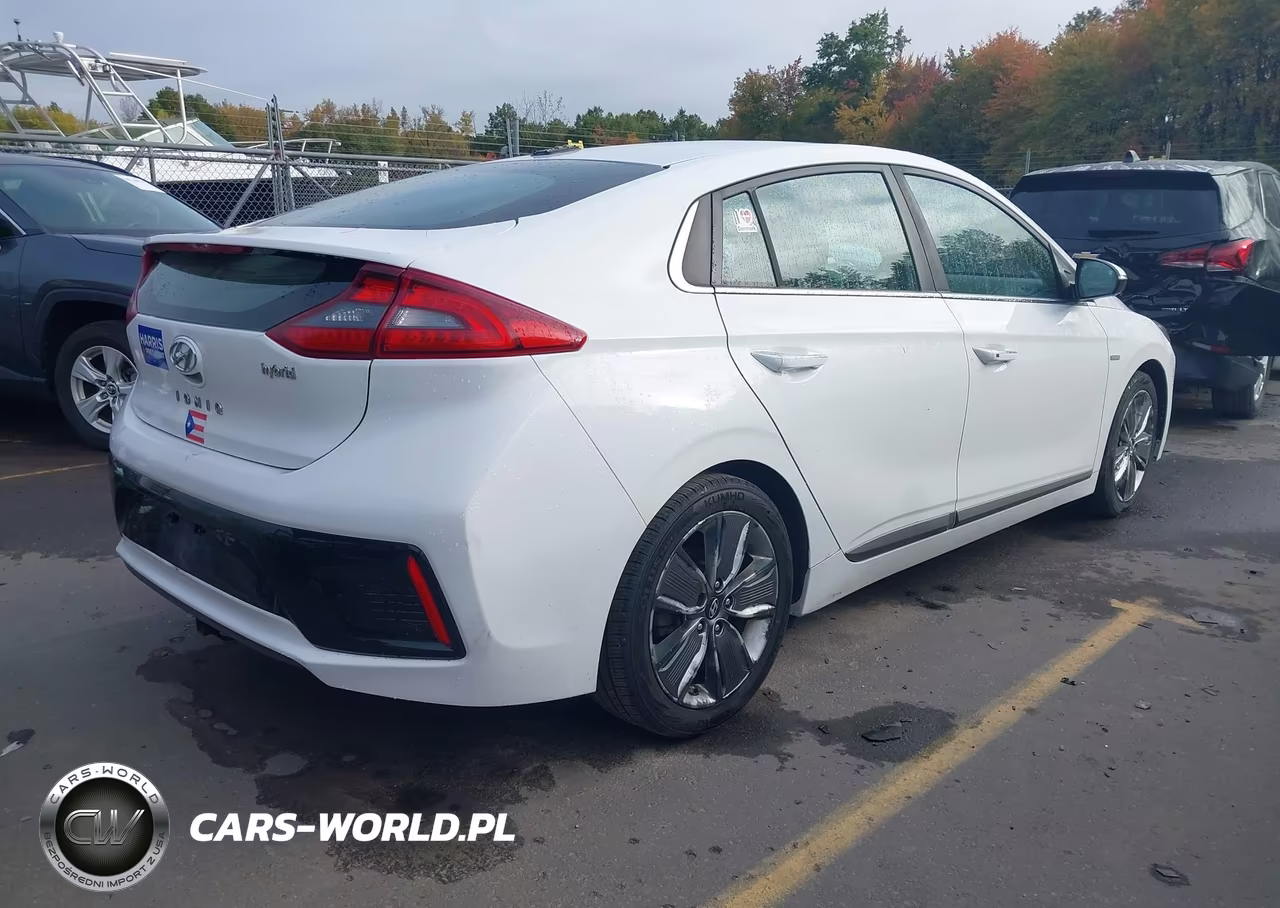 2017 Hyundai Ioniq Hybrid Limited VIN:KMHC85LC8HU053134 - 4