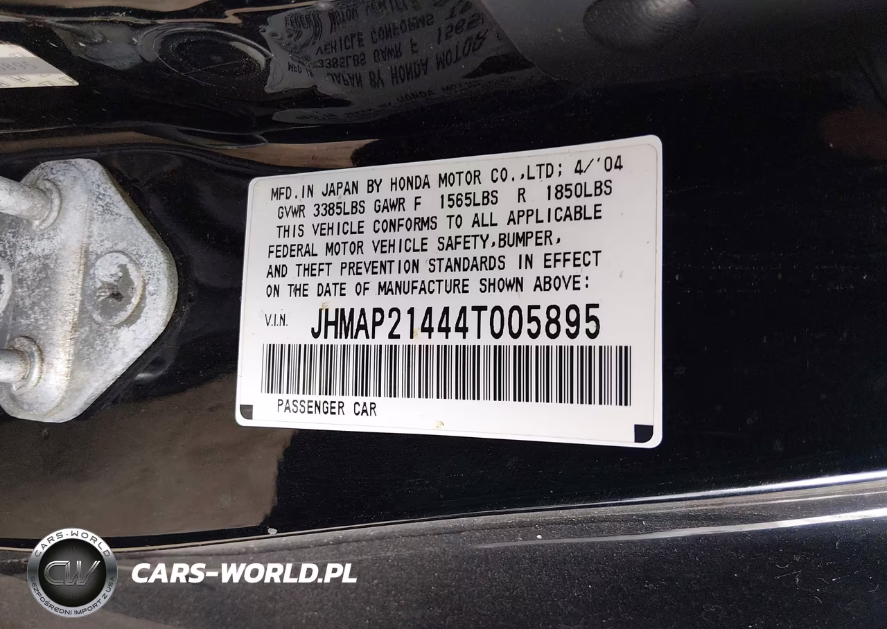 2004 Honda S2000 VIN:JHMAP21444T005895 - 9