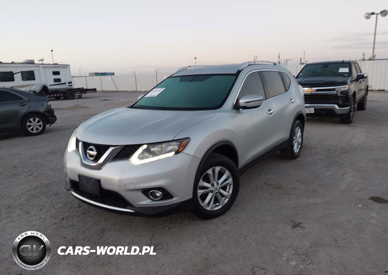 2016 Nissan Rogue Sv VIN:KNMAT2MV2GP644209 - 2