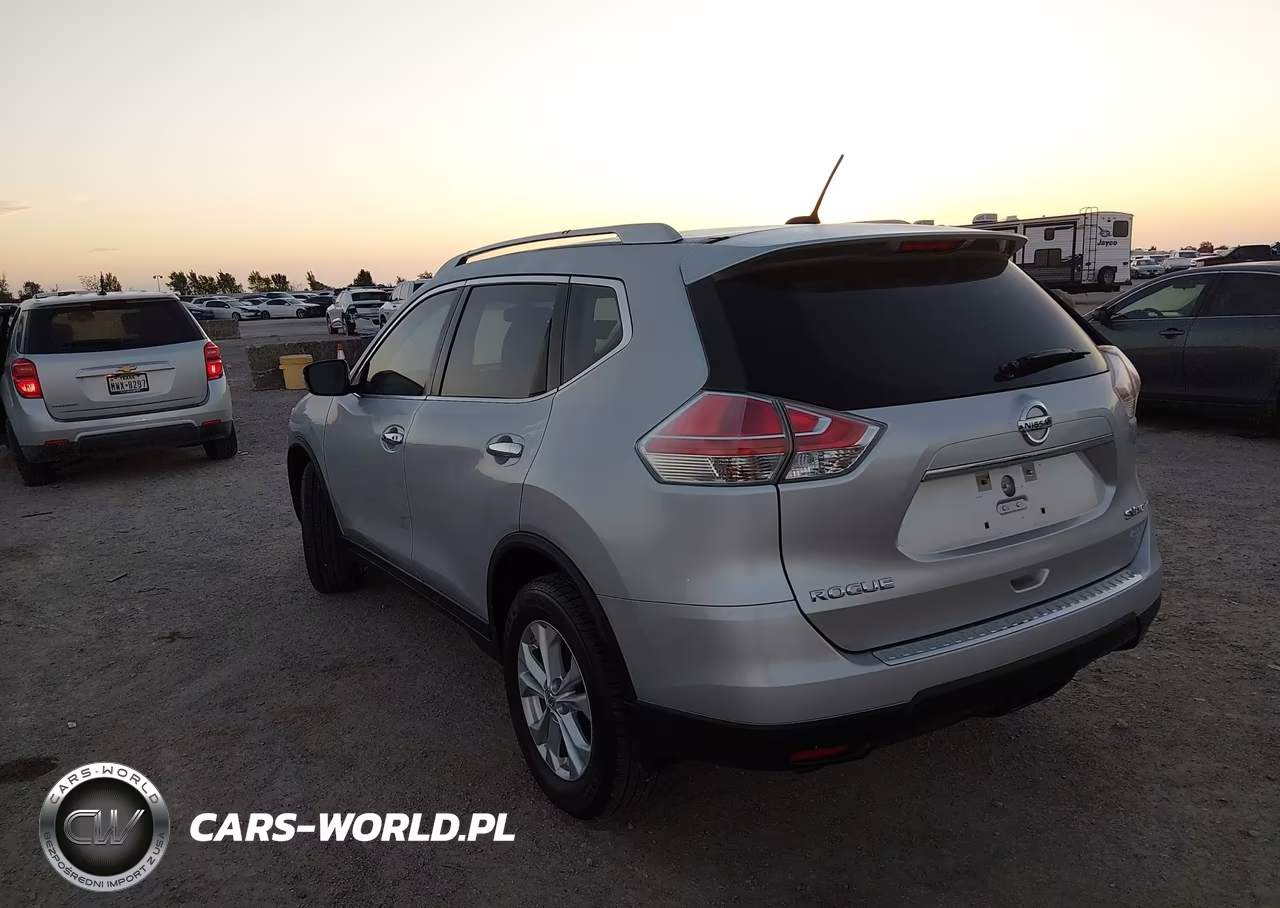 2016 Nissan Rogue Sv VIN:KNMAT2MV2GP644209 - 3