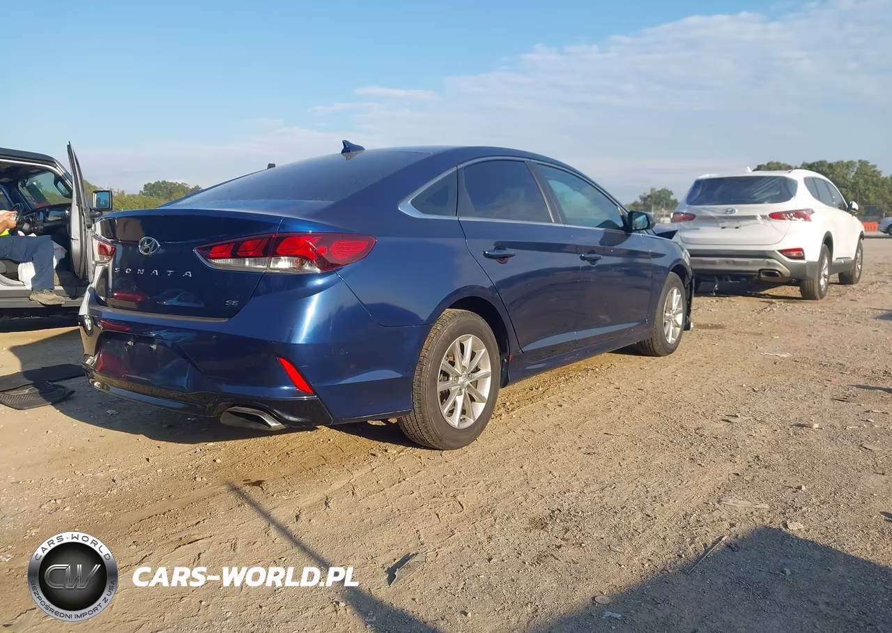 2019 Hyundai Sonata Se VIN:5NPE24AF7KH746817 - 4