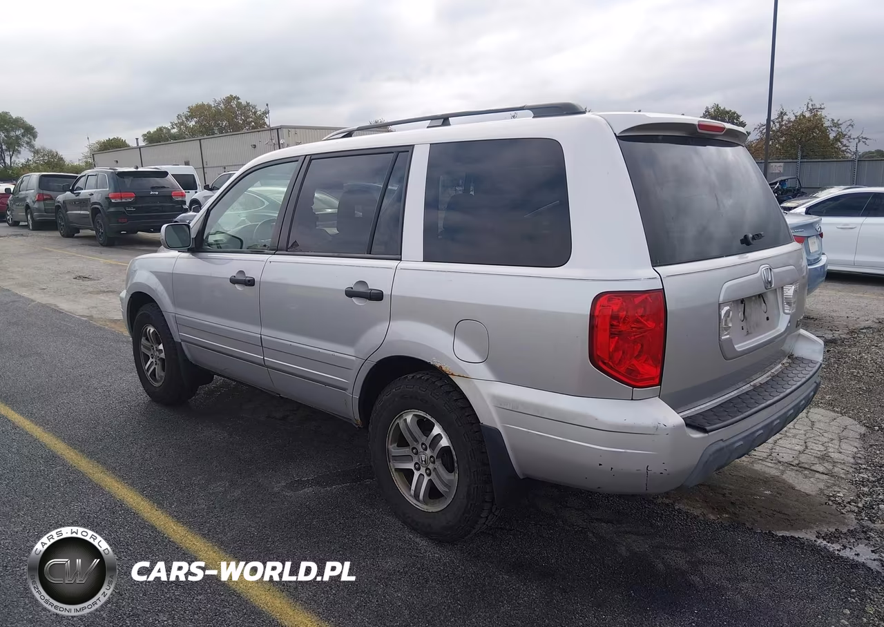 2005 Honda Pilot Exl VIN:5FNYF186X5B009443 - 3