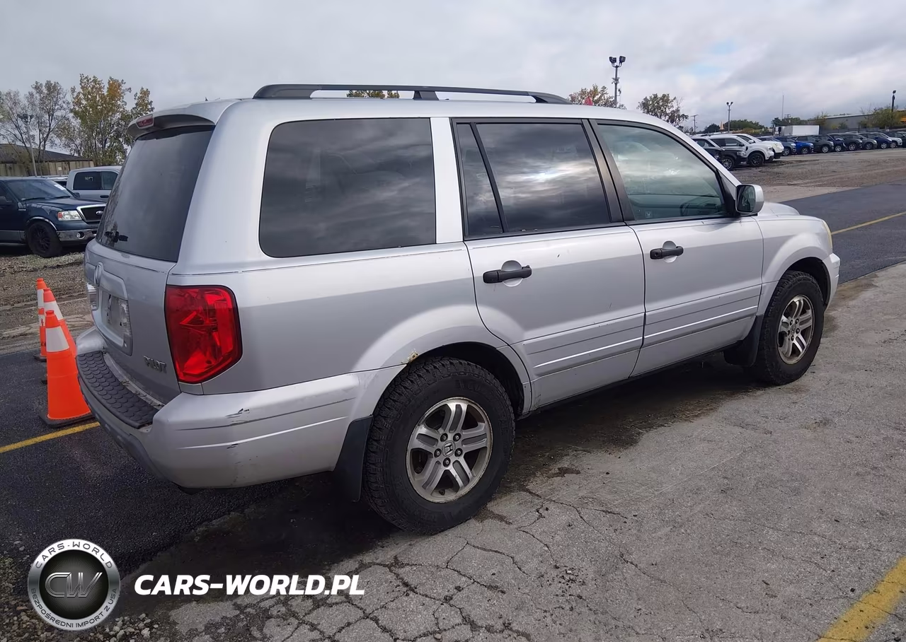 2005 Honda Pilot Exl VIN:5FNYF186X5B009443 - 4