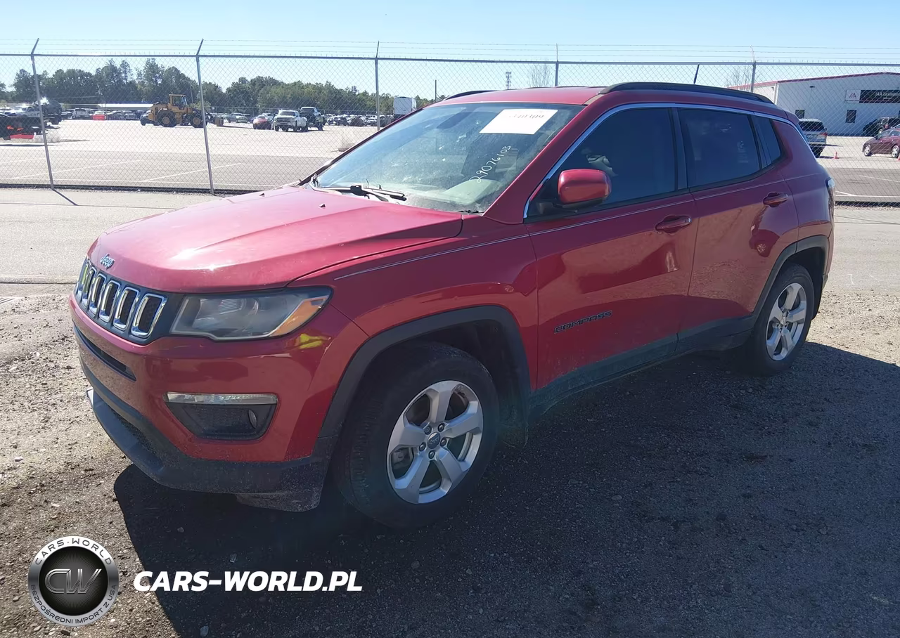 2018 Jeep Compass Latitude Fwd VIN:3C4NJCBB1JT194755 - 2