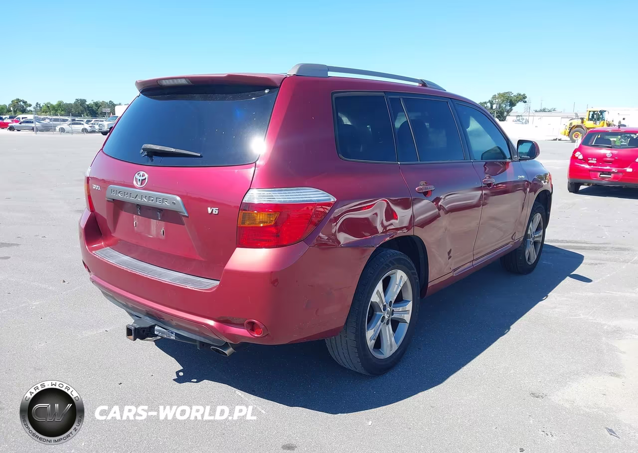 2008 Toyota Highlander Sport VIN:JTEDS43A182035892 - 4