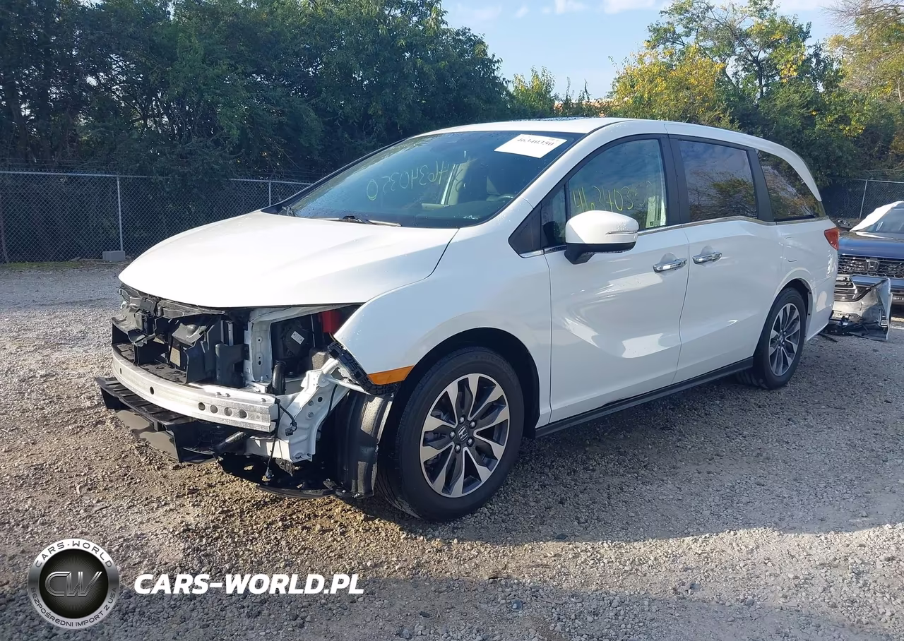 2022 Honda Odyssey Ex-L VIN:5FNRL6H75NB047777 - 2
