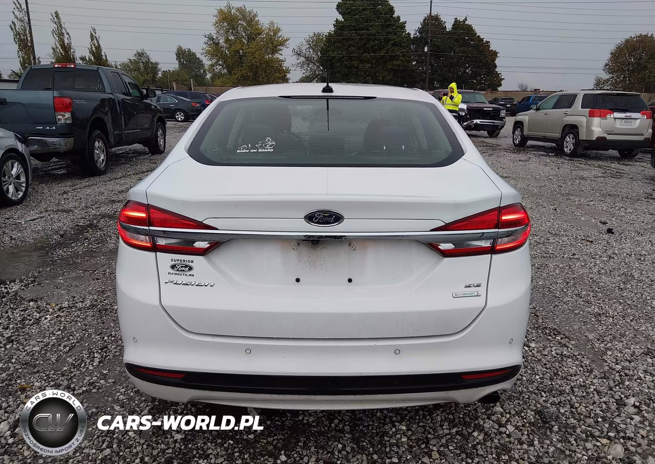 2017 Ford Fusion Se VIN:3FA6P0HD5HR367622 - 16