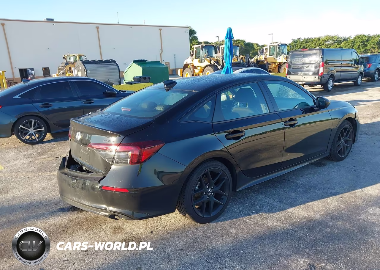 2026 Honda Civic Sport VIN:2HGFE2F58TH594106 - 4