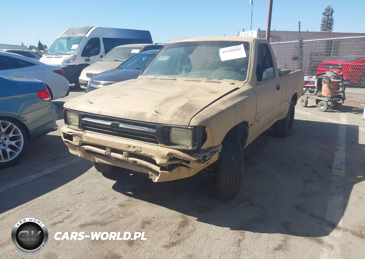 1992 Toyota Pickup 1-2 Ton Short Wheelbase VIN:JT4RN81A2N0088412 - 2