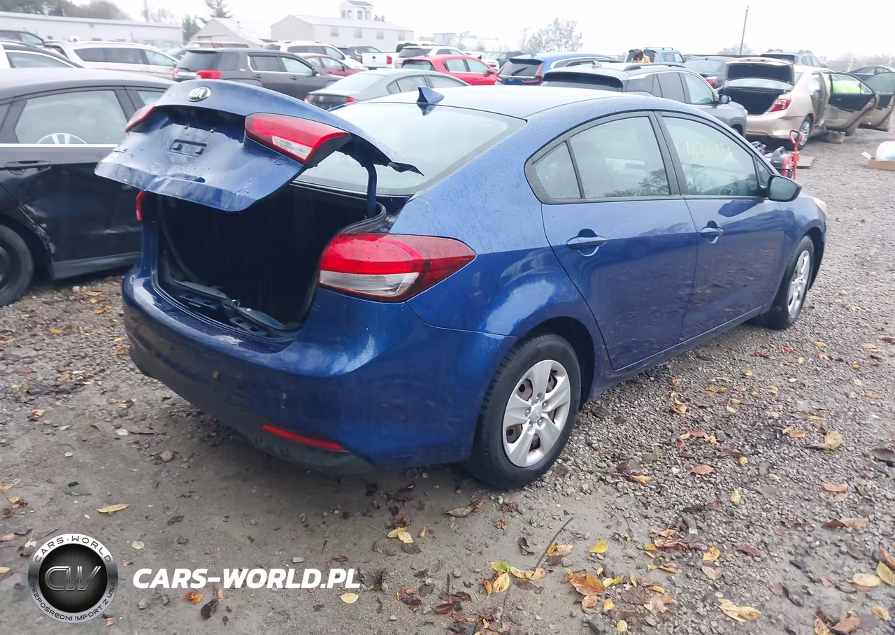 2017 Kia Forte Lx VIN:3KPFL4A76HE036251 - 4