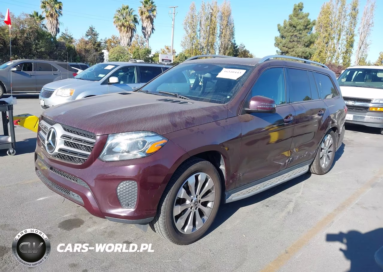 2017 Mercedes-Benz Gls 450 4Matic VIN:4JGDF6EE1HA829961 - 2