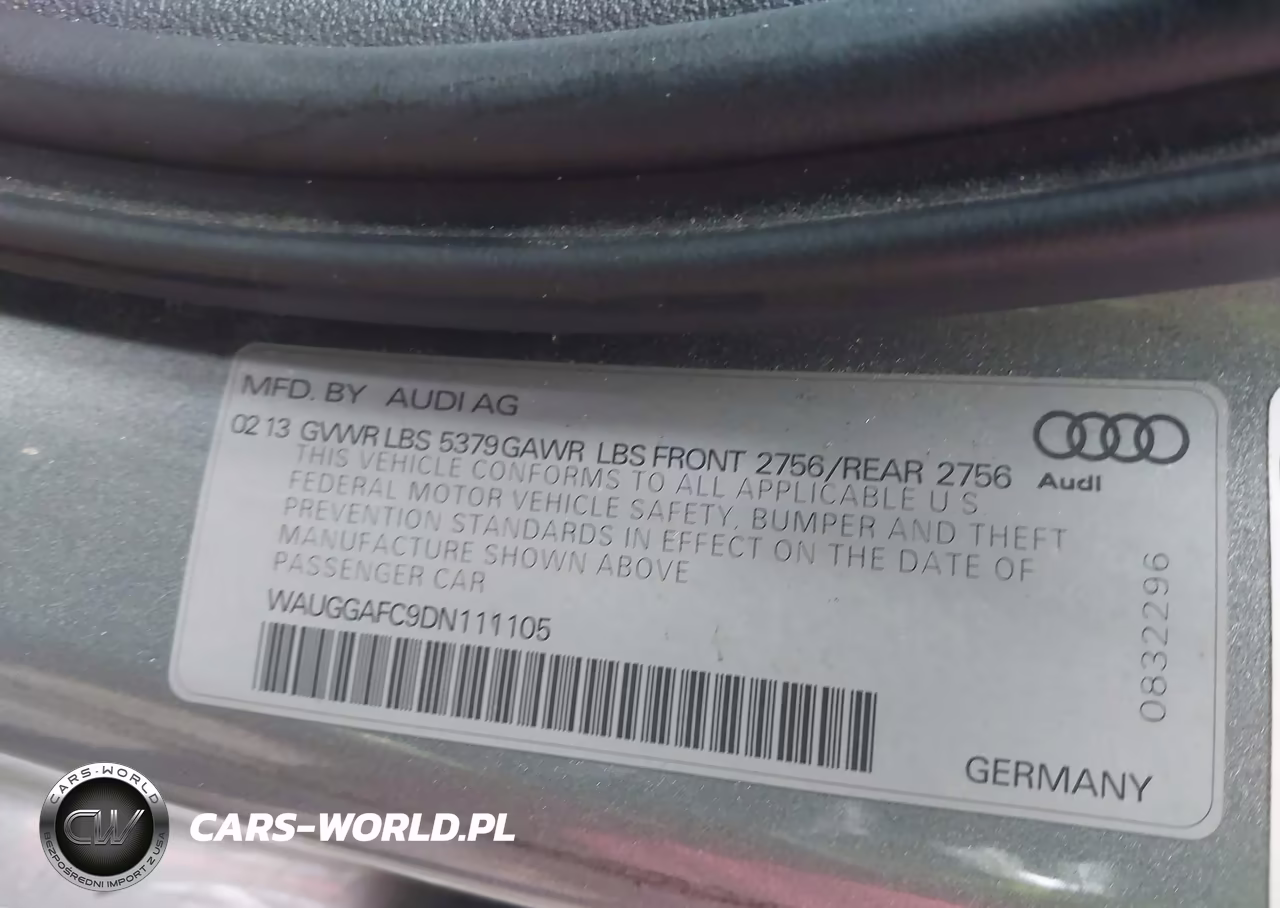 2013 Audi A6 3.0T Premium VIN:WAUGGAFC9DN111105 - 9