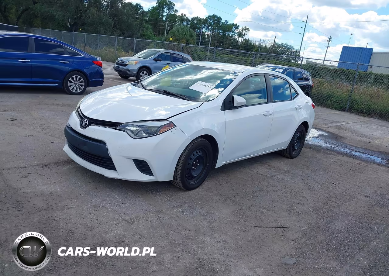 2014 Toyota Corolla Le VIN:2T1BURHE5EC025135 - 2