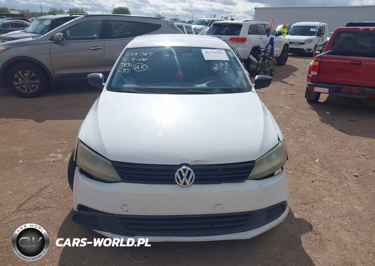 2012 Volkswagen Jetta 2.0L S VIN:3VW2K7AJ0CM371919 - 11