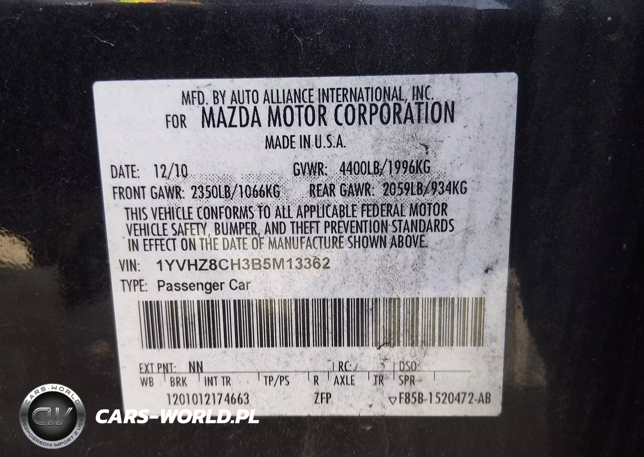 2011 Mazda Mazda6 I Grand Touring VIN:1YVHZ8CH3B5M13362 - 9