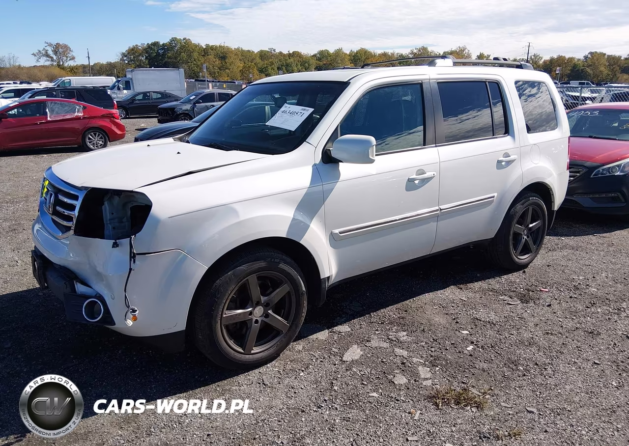 2014 Honda Pilot Touring VIN:5FNYF4H94EB010793 - 2