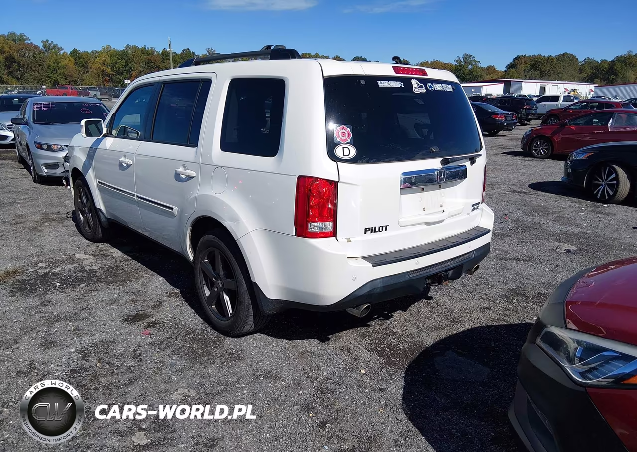 2014 Honda Pilot Touring VIN:5FNYF4H94EB010793 - 3