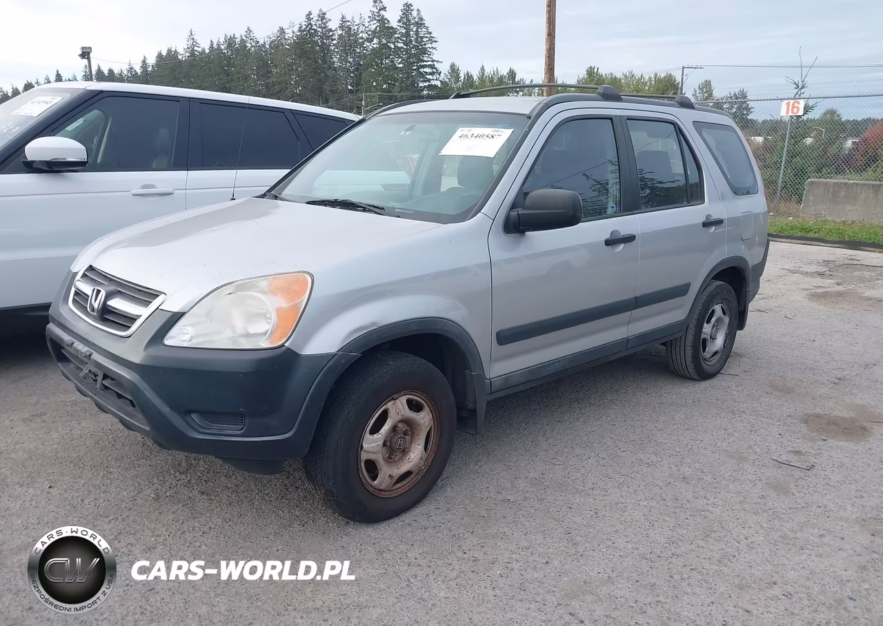 2004 Honda Cr-V Lx VIN:JHLRD68444C015100 - 2