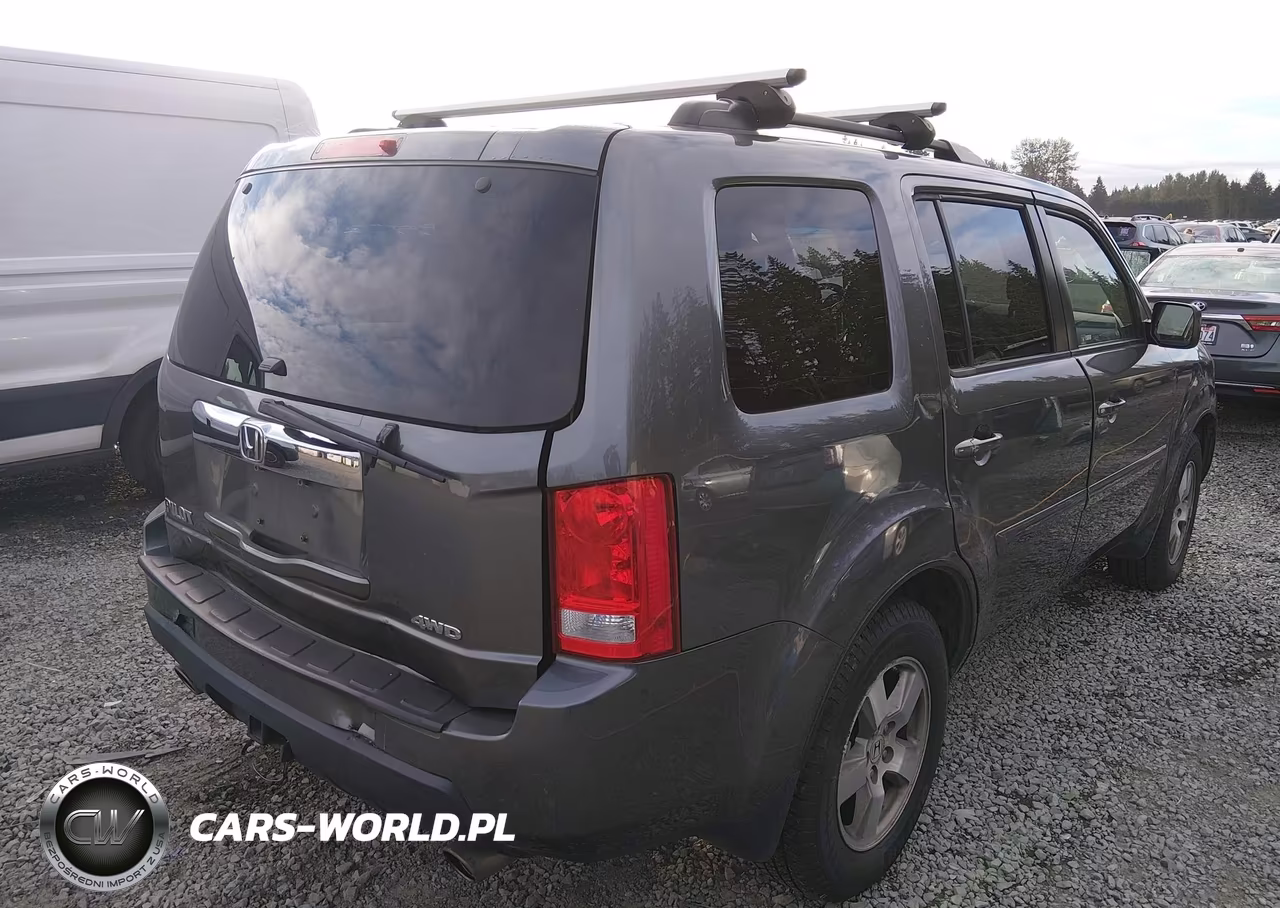 2010 Honda Pilot Ex-L VIN:5FNYF4H53AB034784 - 4