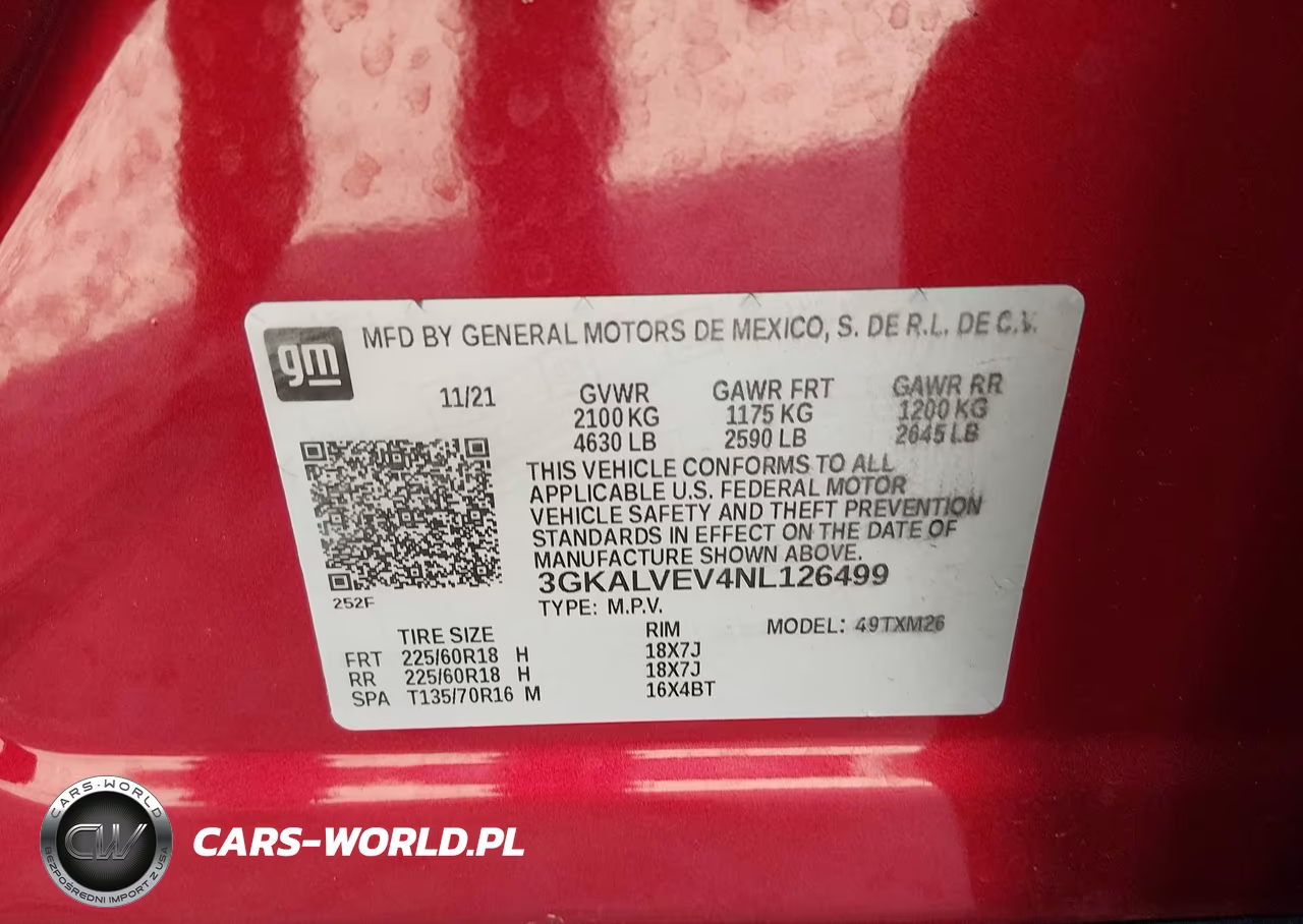 2022 GMC Terrain Awd Slt VIN:3GKALVEV4NL126499 - 9