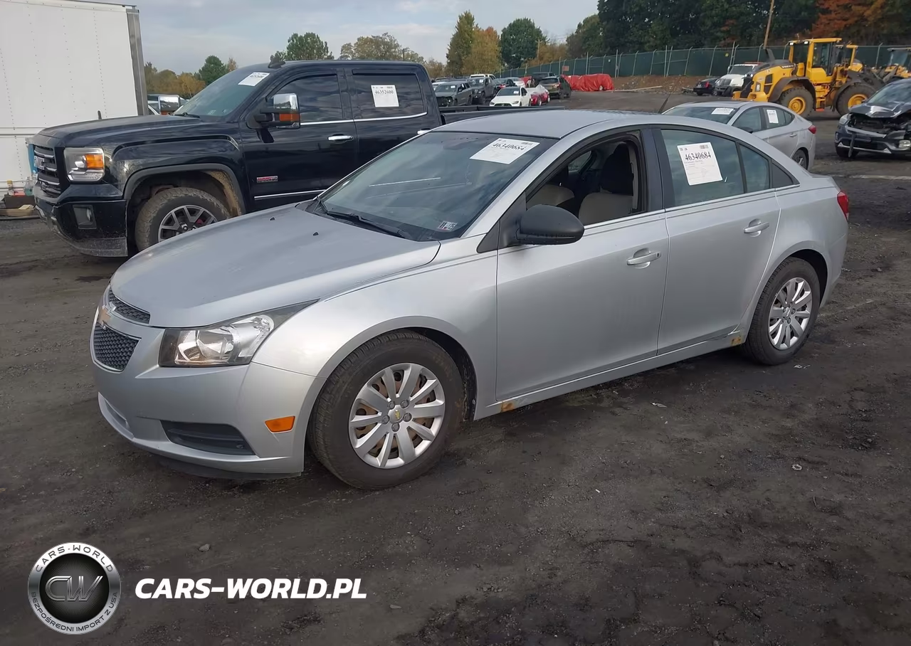 2011 Chevrolet Cruze Ls VIN:1G1PC5SH4B7187008 - 2
