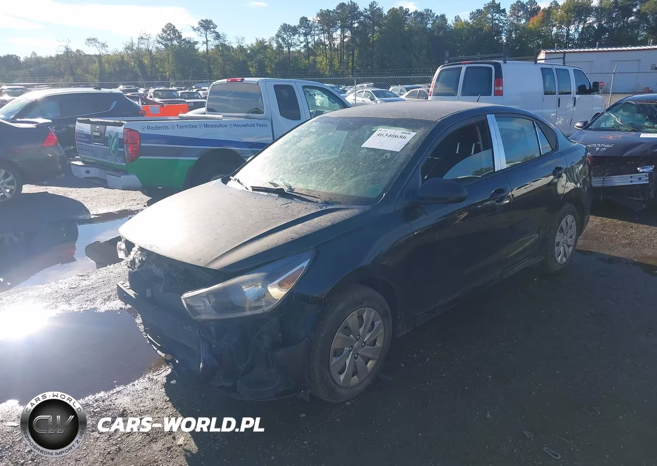 2018 Kia Rio Lx VIN:3KPA24ABXJE062438 - 2