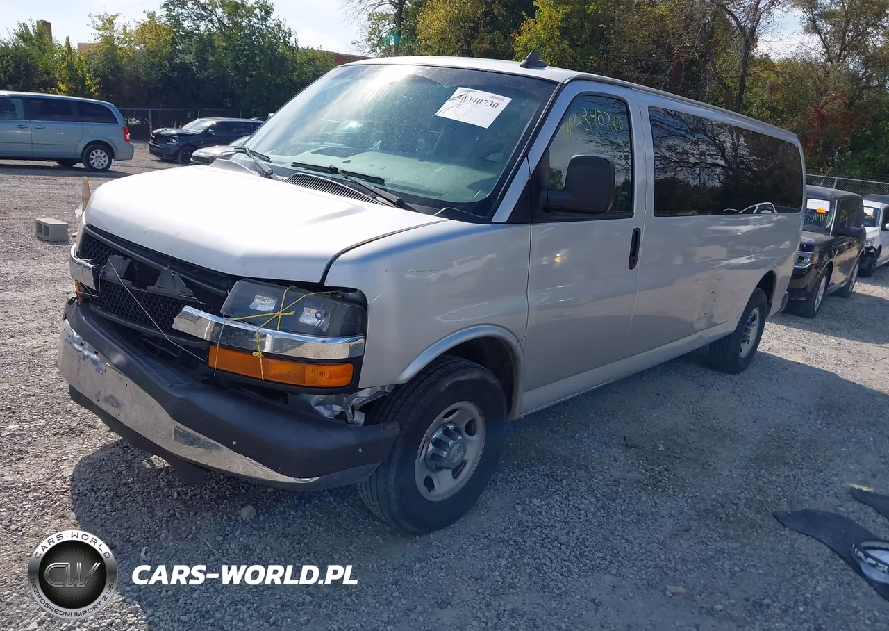 2016 Chevrolet Express 3500 Lt VIN:1GAZGPFGXG1187440 - 2
