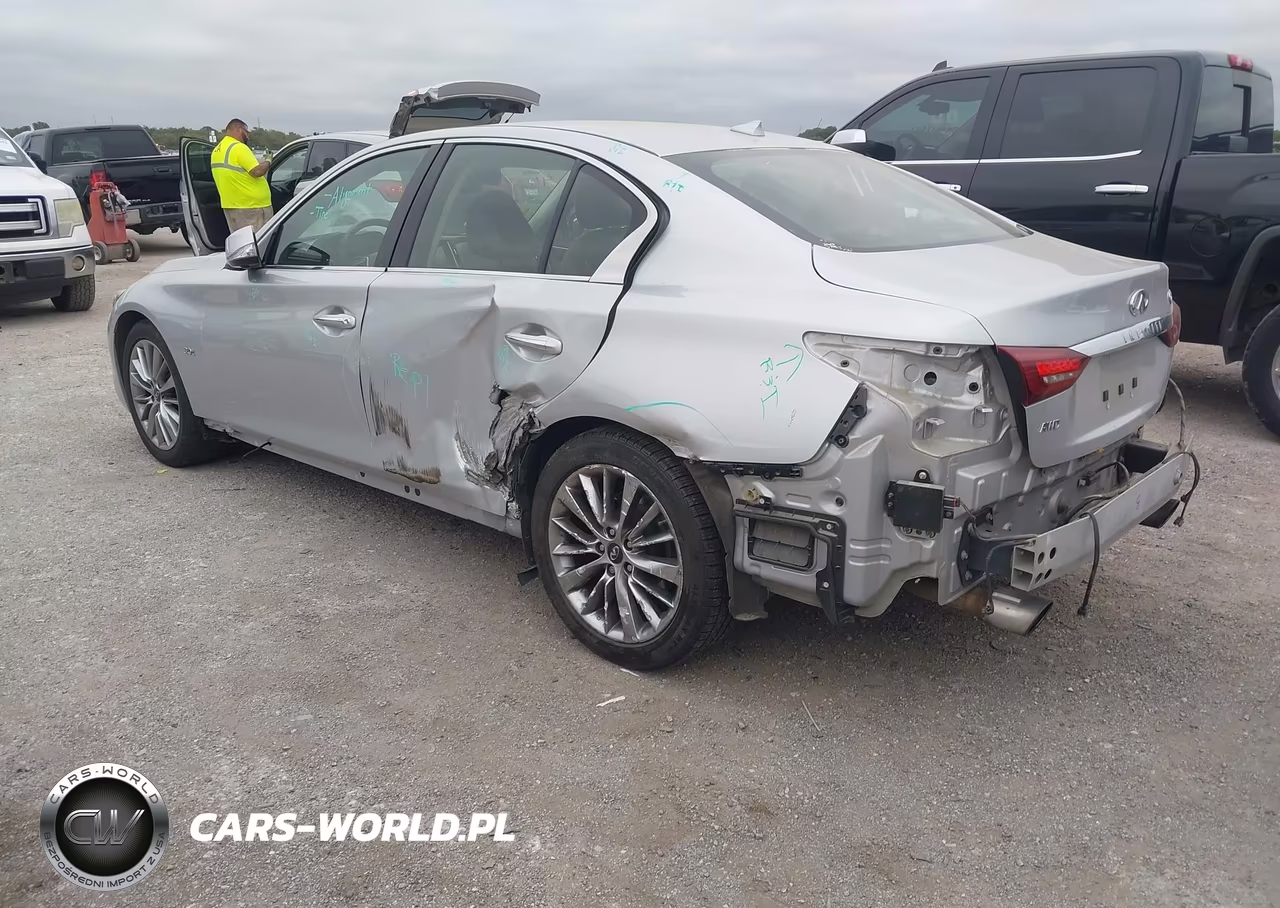 2018 Infiniti Q50 3.0T Luxe VIN:JN1EV7AR2JM438903 - 3