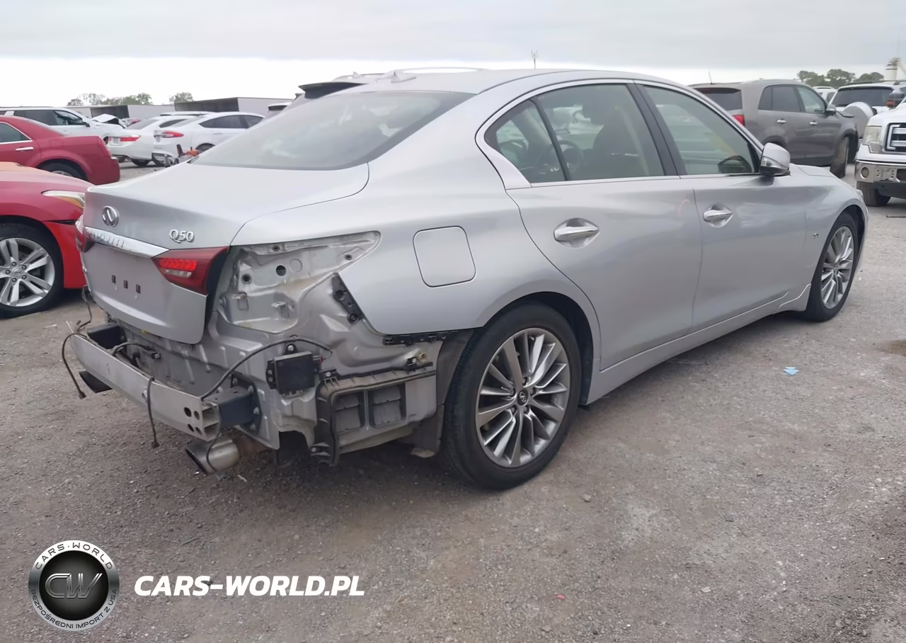 2018 Infiniti Q50 3.0T Luxe VIN:JN1EV7AR2JM438903 - 4