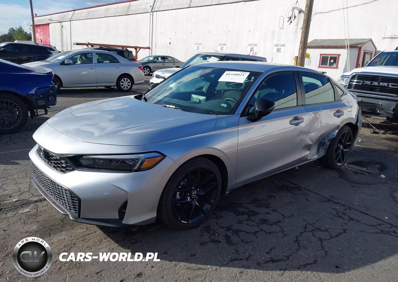 2026 Honda Civic Sport VIN:2HGFE2F50TH586775 - 2