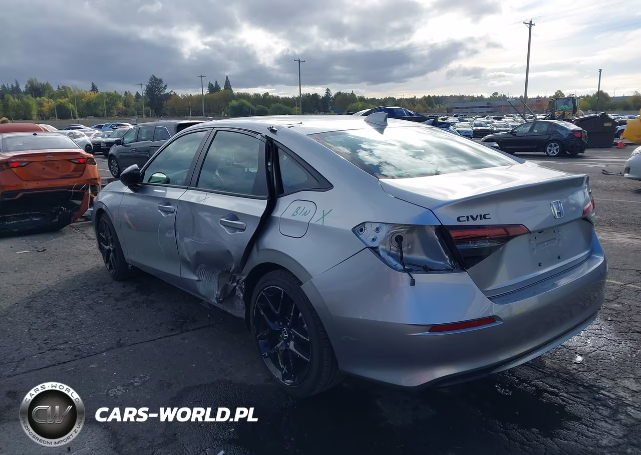 2026 Honda Civic Sport VIN:2HGFE2F50TH586775 - 3