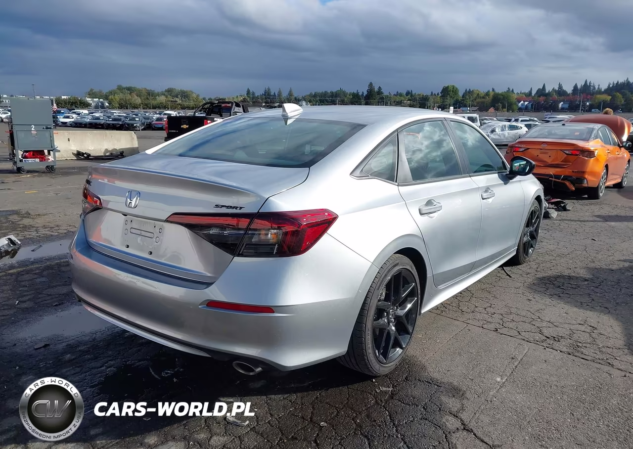 2026 Honda Civic Sport VIN:2HGFE2F50TH586775 - 4