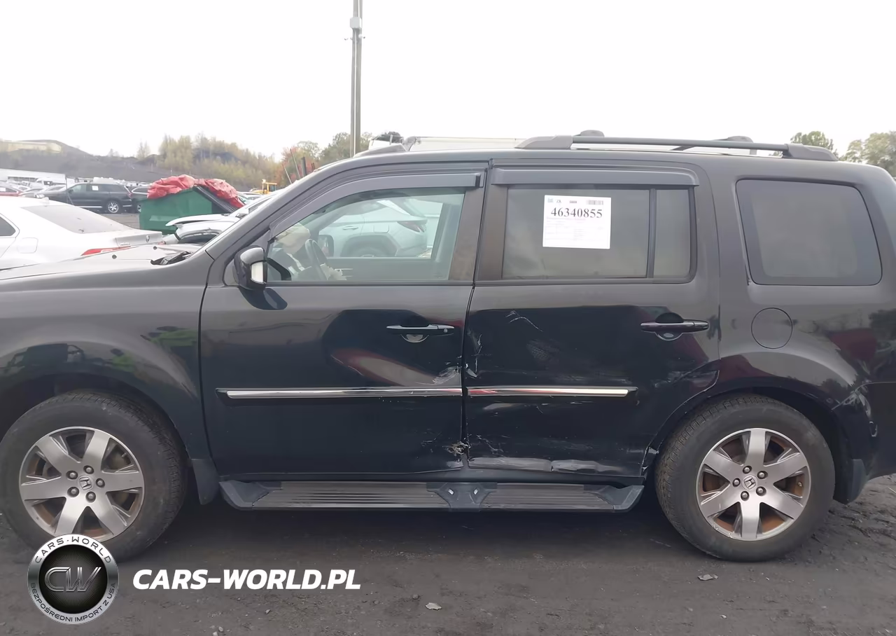 2014 Honda Pilot Touring VIN:5FNYF4H95EB037923 - 14