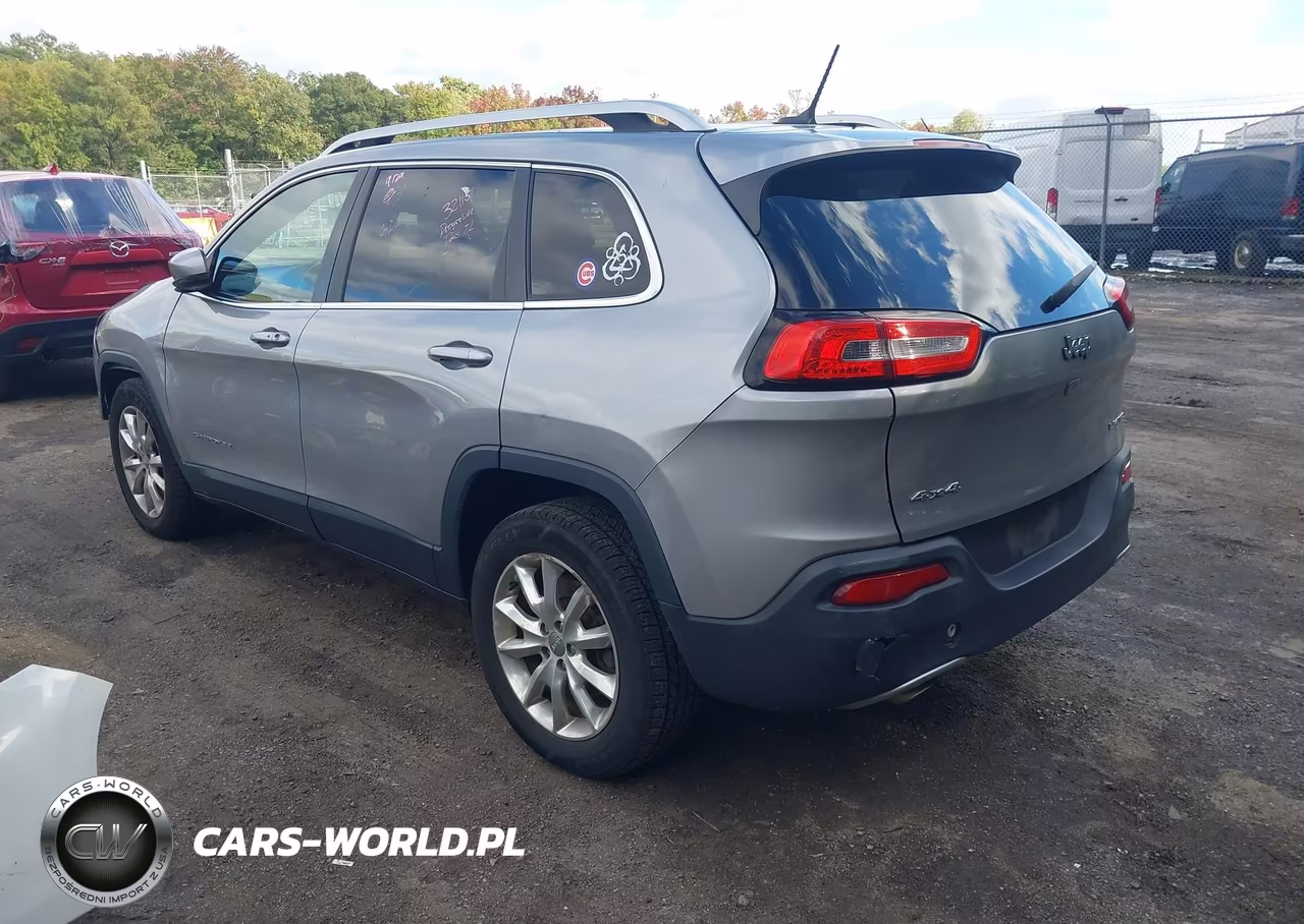 2015 Jeep Cherokee Limited VIN:1C4PJMDB5FW662709 - 3
