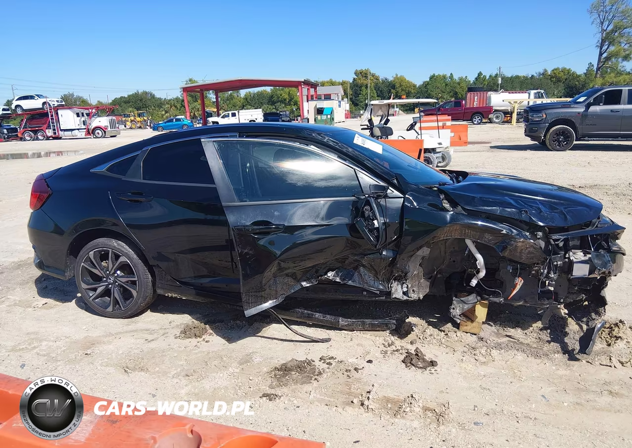 2020 Honda Civic Sport VIN:2HGFC2F80LH510893 - 12