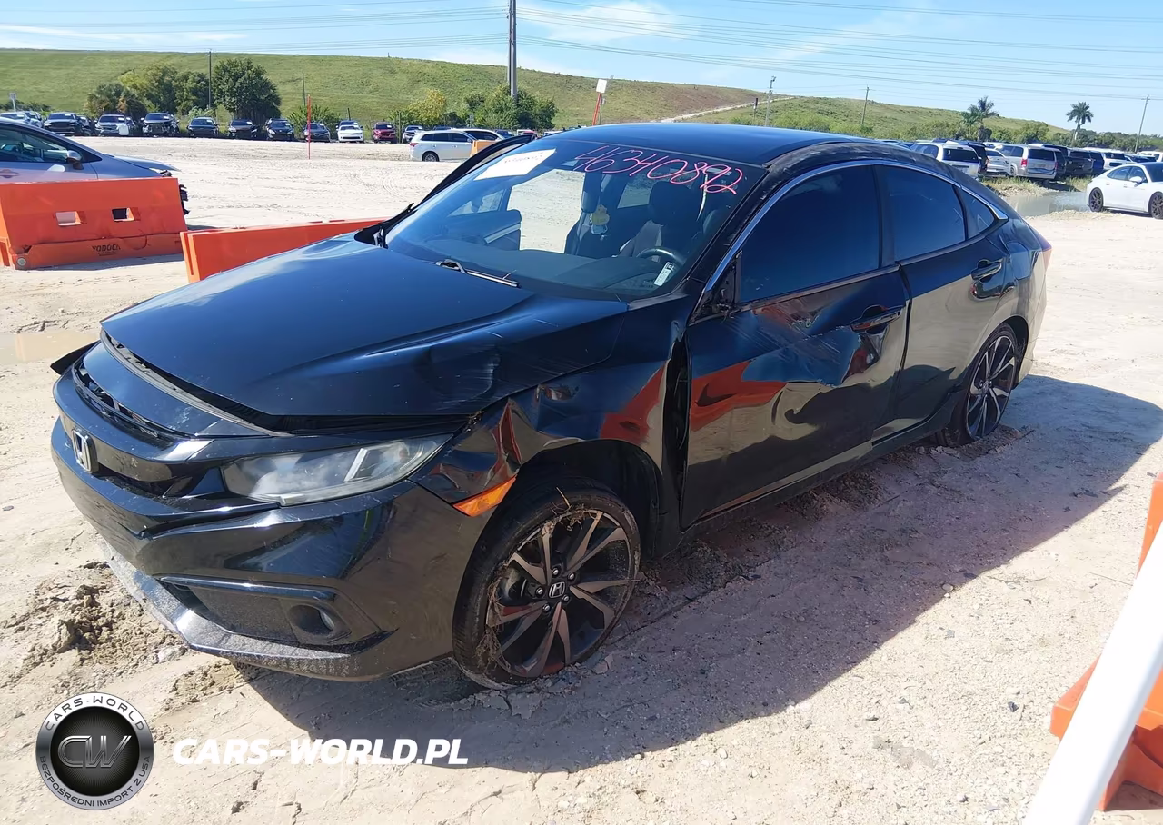 2020 Honda Civic Sport VIN:2HGFC2F80LH510893 - 2